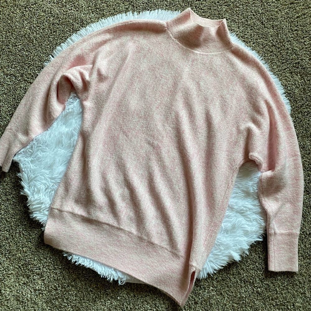 M‎ by Magaschoni Tunic Sweater Pink Womens Size Small